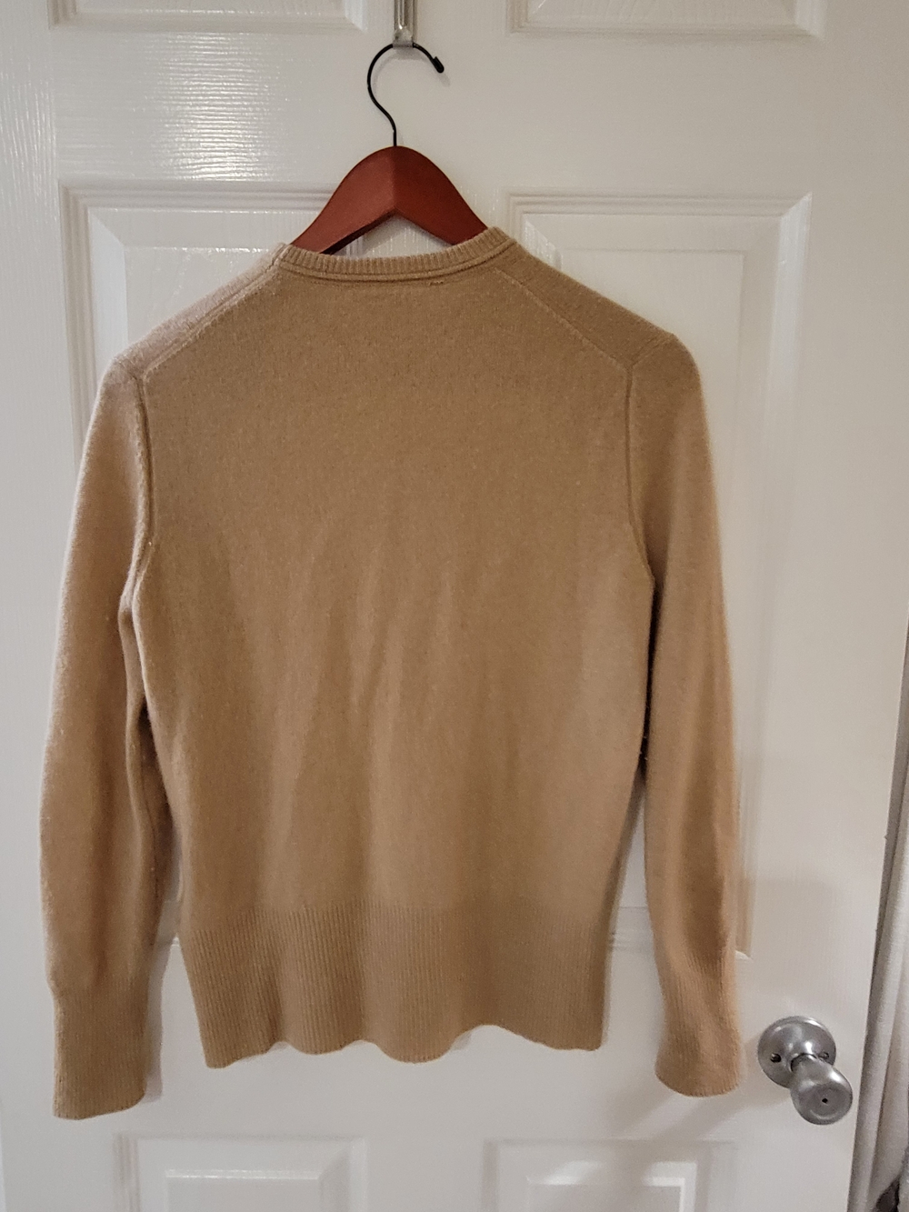 Equipment Femme Sanni Crewneck Sweater - Camel Cashmere - Picture 3 of 4
